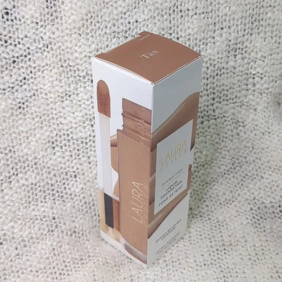 Laura Geller Double Take Liquid Foundation in Tan, 30ml/1.0fl oz - Picture 5 of 10